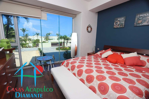 Imagen 28 de 30 de Cad Ocean Front 201. Depa De Playa Con Terraza Y Vista Al Mar