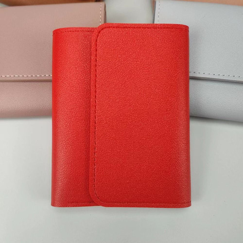 Cartera Femenina Con Triple Pliegue Para Tarjetas De Crédito