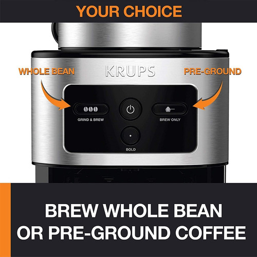 Cafetera Krups Km202850 Simply Brew Con Molinillo