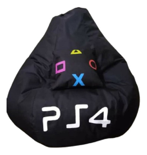 Puff Pera Lona Impermeable Ps4