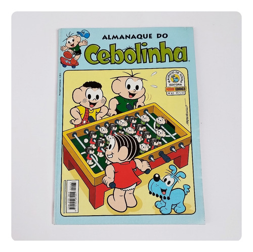 Gibi Hq Almanaque Do Cebolinha 63 Maio 2017 Editora Panini 