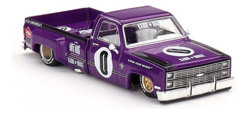 Kaido House Mini Gt Chevy Silverado Morada