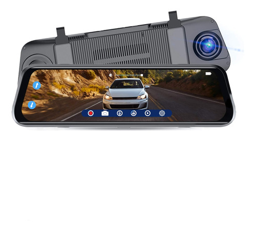 Roadsight Mirror Dash Camera And Backup Camera 340 Degr...