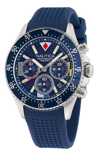 Reloj Para Hombre Nautica Westport  Napwps302 Azul
