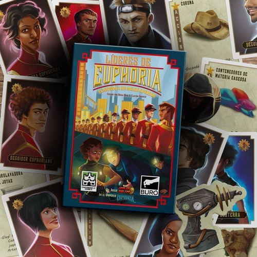 Lideres De Euphoria - Juego Buró - Outlet Detalle Caja