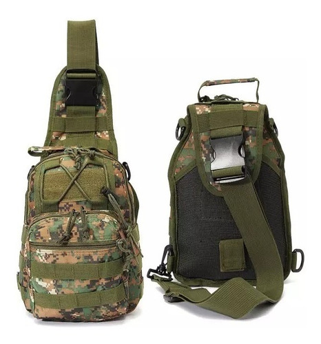  Bolso Bandolero Tactico Multifuncion Crossfit Gym Militar