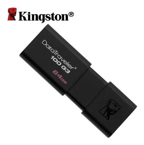 Memoria Usb Kingston Datatraveler 100 G3 De 64 Gb 3.1/3.0