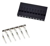 Comprar Kit 20 Conectores Dupont 10 Vias Macho Com Terminal