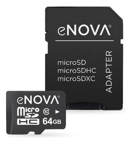 Micro Sd 64gb Enova Clase 10 E