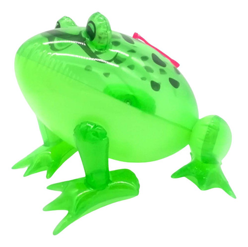 El Animal Inflable Del Modelo De La Rana Del Pvc Sopla Para