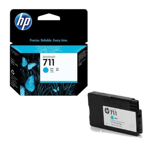 Kit 4 Cartuchos Tinta Hp 711 Negro Y Color Para Plotter T120