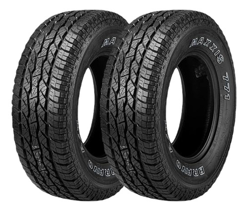 2 Pneu 265/70 17 Maxxis A/t Dodge Ram Ranger Amarok Troller