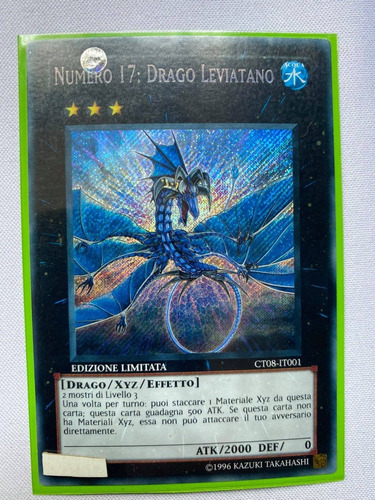 Number 17: Leviathan Dragon Italiano Secreta Yugioh