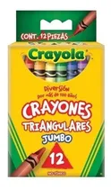Comprar Crayones Triangulares Jumbo Crayola Con 12 Piezas
