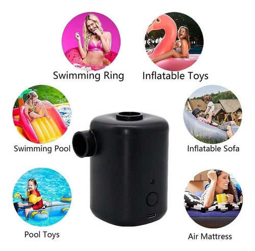 ... Battery Air Pump, Portable Air Mattress Pump With