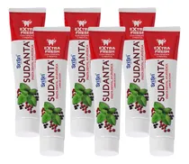 Comprar Set X6 Pastas Sudanta Extra Fresh Con Pimienta Y Mentol 50g