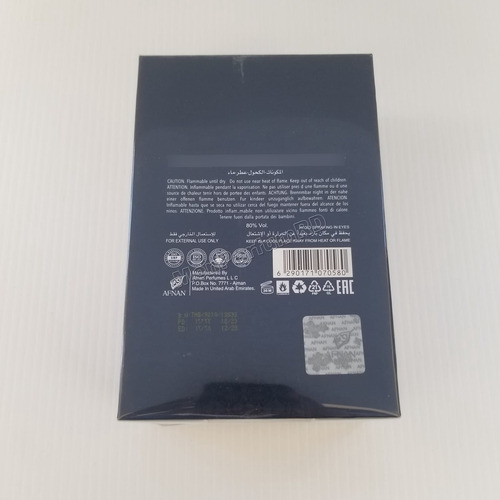 Perfume Turathi Blue By Afnan. Entrega Inmediata