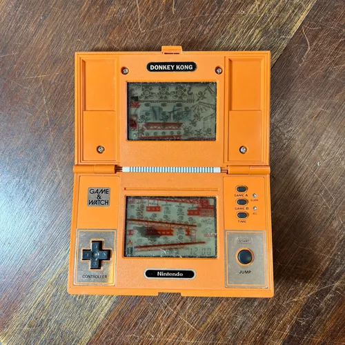 Game & Watch Nintendo Donkey Kong Dk-52 Ano De 1982 Made In Game & Watch Nintendo Donkey Kong Dk-52 Ano De 1982 Made In