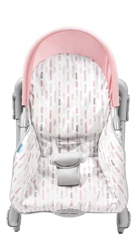 Cadeira de balanço para bebê Multikids Spice rosa