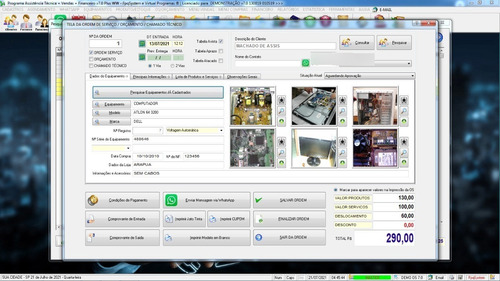 Programa Assistência Técnica Os Informática + Vendas V7.0 W