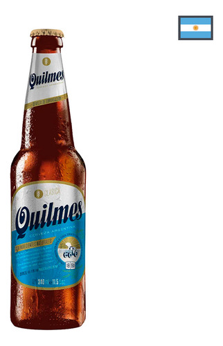 Cerveja Quilmes Pilsen Pack 6x340ml Long Neck Importada