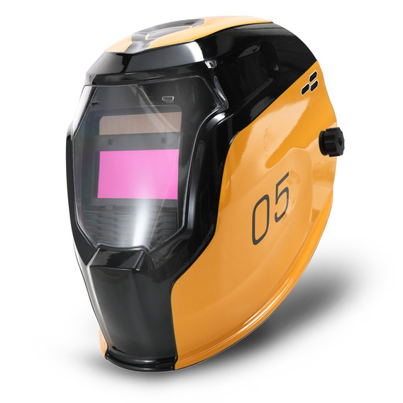 Casco de Soldadura oscurecimiento autom/ático de energ/ía Solar con sensores samrt Ventana Grande de 100 mm x 93 mm LTXDJ m/áscara de Soldadura