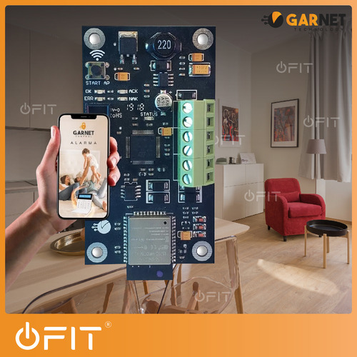 Imagen 5 de 10 de Módulo De Comunicación Wifi Ip-500 Garnet Alarmas