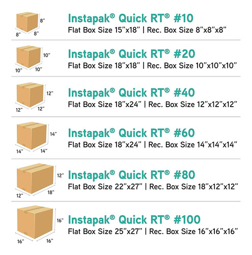 Instapak Quick Rt #10 - Solución De Embalaje Y Envío ...