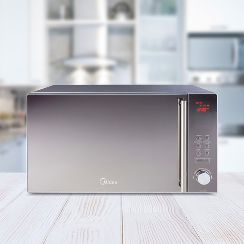Microondas Midea Mirror Plus MMP-25GE3D gris 25L 220V