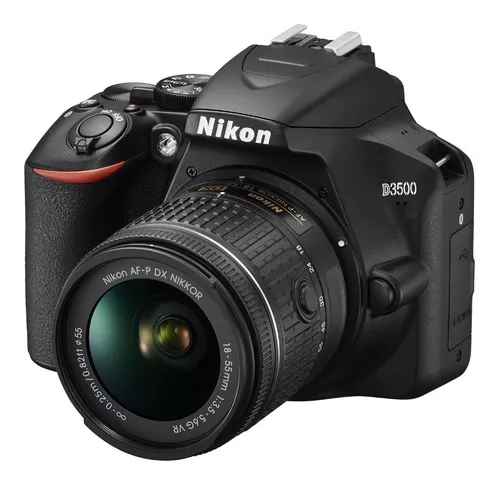 Camara Nikon Reflex D3500 Kit 18-55mm Gtia Nueva Original