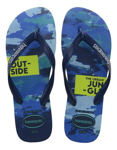 Ojotas Havaianas Top Camu Hombre Camufladas Estampadas Caba