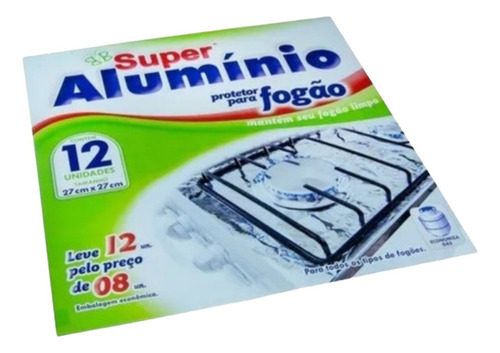 Pack Por 24 Unidades De Lamina De Papel Aluminio Para Cocina