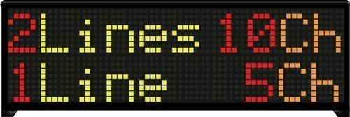 Ezmr-1l10c-e Led Marquee Display