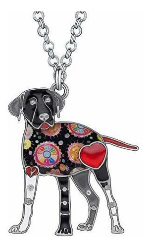 Collar - 6 Colors Cute Labrador Dog Pendant Necklace Zinc Al