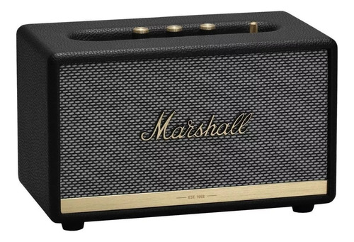 Open Box Bocina Marshall Acton Ii Bluetooth Black 100v/240v Color Negro