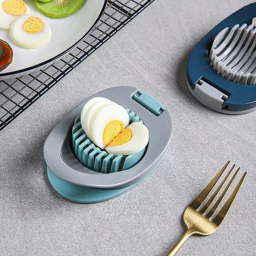 Cortador De Huevos Duros De Plástico Multifuncional