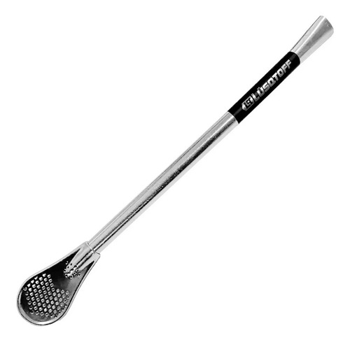 Bombilla Acero Inox Pico De Loro Pala 18cm Lusqtoff Boml18-9