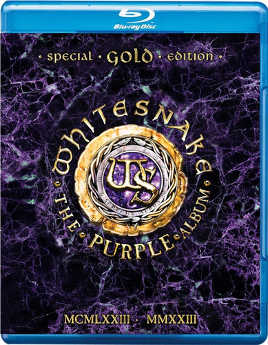Blu-ray Whitesnake The Purple Special Gold Edition 2023