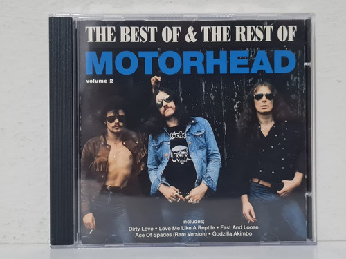 Cd Motorhead - The Best Of & The Rest Of Vol 2 (Usado)