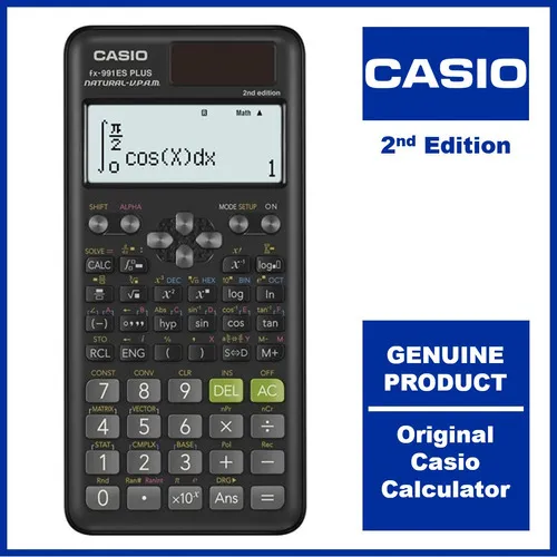 Casio gris calculadora hotsell