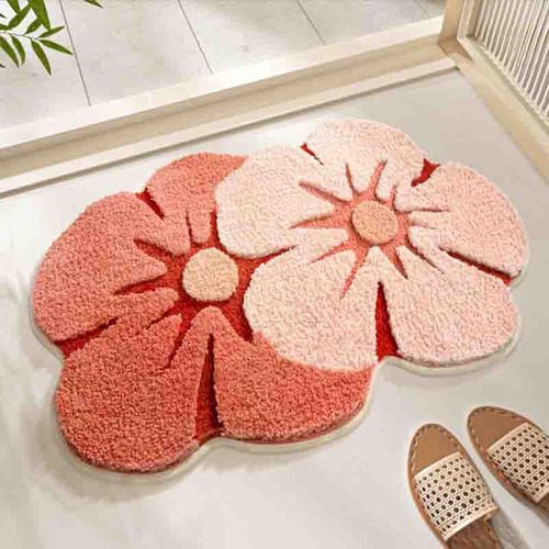 Alfombra Decorativa Suave Para Funda De Baño De 45 X 70 Cm