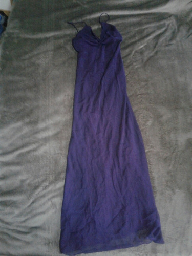 Vestido De Fiesta Violeta Talle S