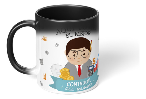 Taza Magica Cambia Color Aqui Toma El Mejor Contador