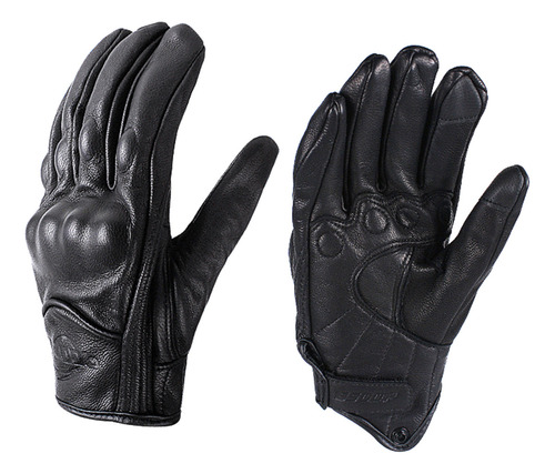 Guantes De Ciclismo De Piel De Mano Con Dedos Completos Para