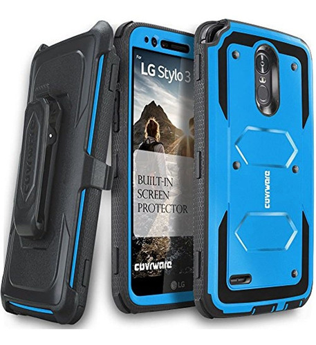 LG Stylo 3 LG Stylo 3 Plus Case Covrware Aegis Series W Prot