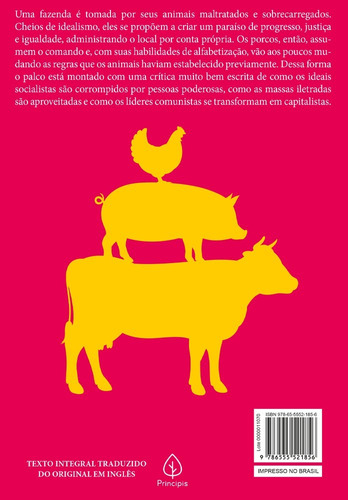 Imagem 2 de 2 de A revolução dos bichos, de Orwell, George. Série Clássicos da literatura mundial Ciranda Cultural Editora E Distribuidora Ltda., capa mole em português, 2021