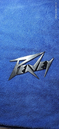 Peavey Emblema O Logo En Aluminio Lujos.
