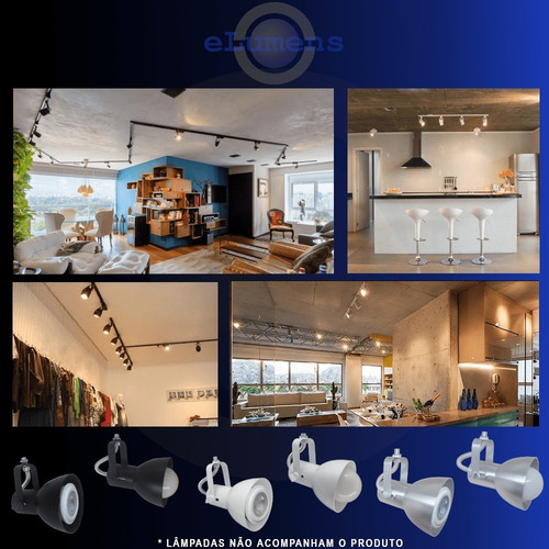Imagem 4 de 7 de Spot Luminaria Iluminacao Industrial Lampada Comum Led E27
