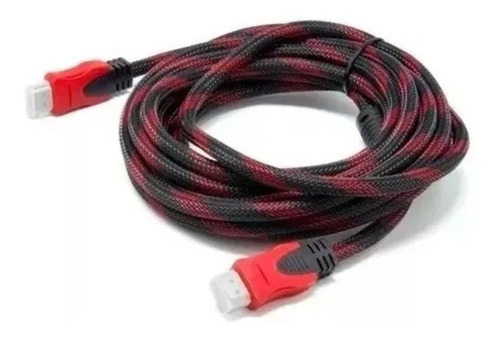 Cable Hdmi 1.5 Metros Doble Filtro Mallado Dorada Flexible