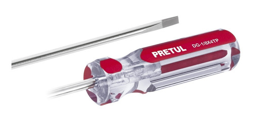 Imagen 3 de 6 de Destornillador Punta Cabinet Magnetizada 1/8'' X 6'' Pretul